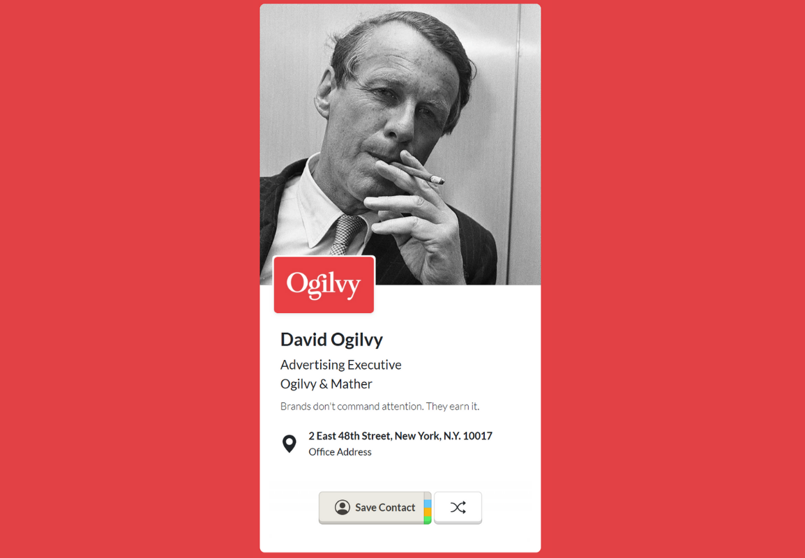 What David Ogilvy can teach us about first impressions